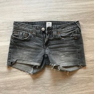 Cut Off Jean Shorts